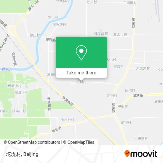 坨堤村 map