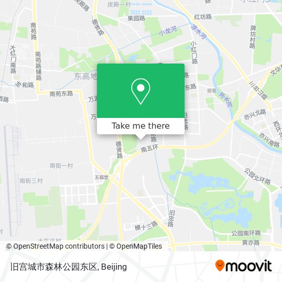 旧宫城市森林公园东区 map