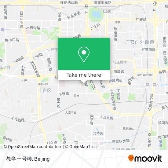 教学一号楼 map