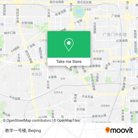 教学一号楼 map