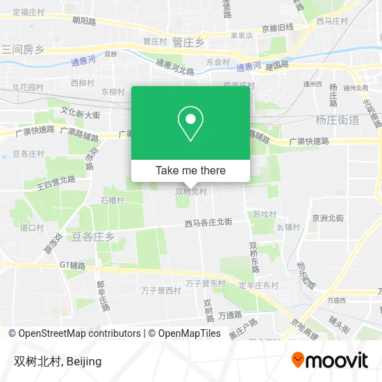 双树北村 map
