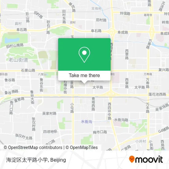 海淀区太平路小学 map