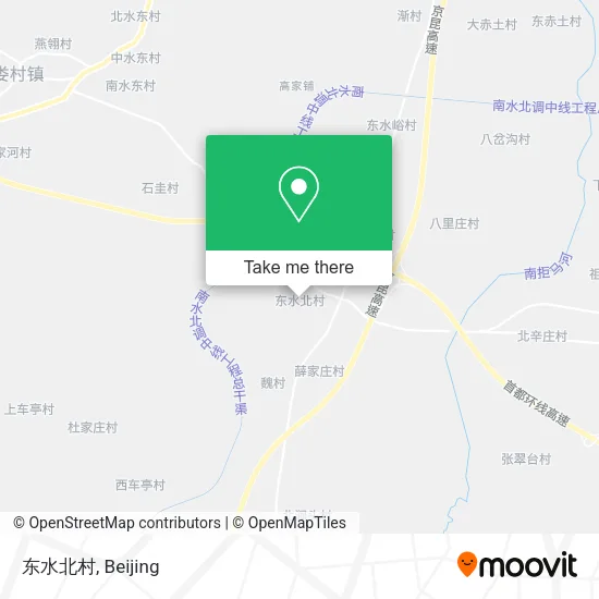 东水北村 map