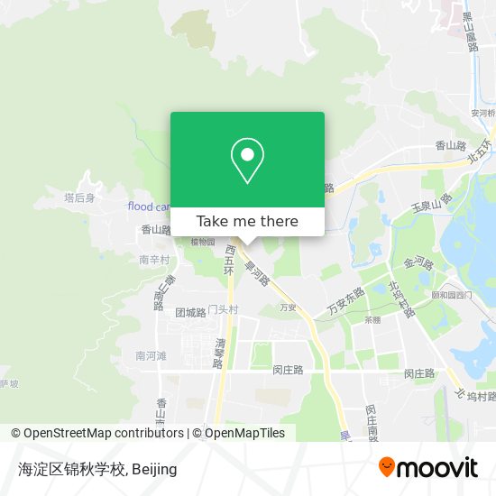 海淀区锦秋学校 map