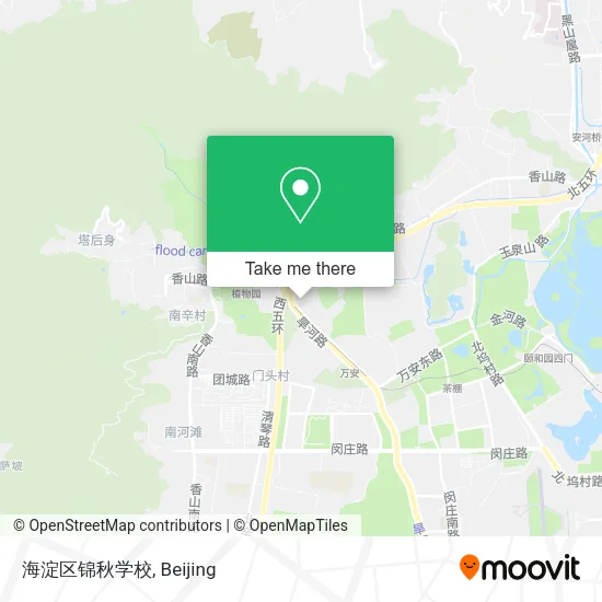 海淀区锦秋学校 map