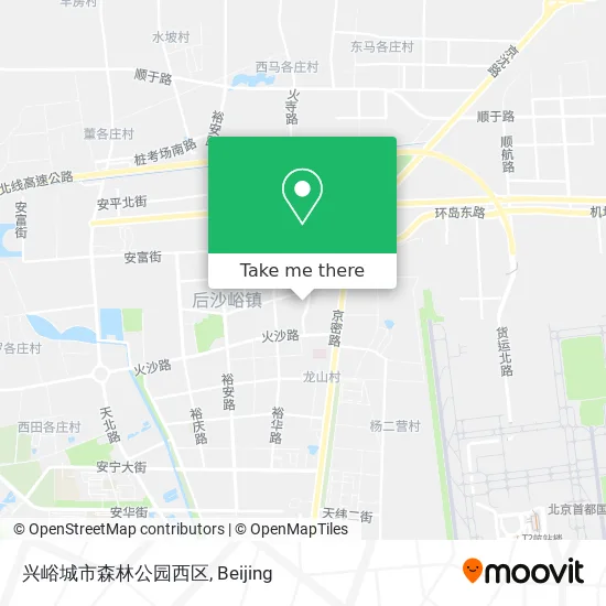 兴峪城市森林公园西区 map