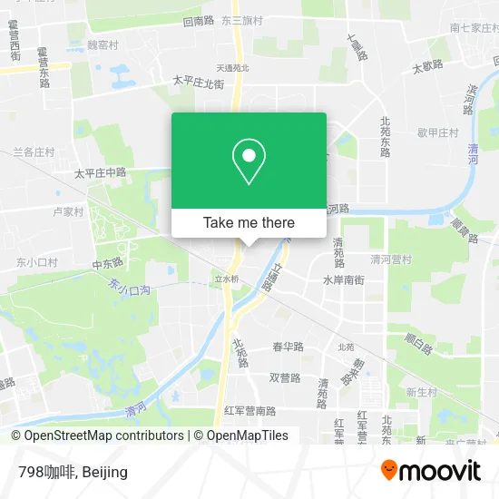 798咖啡 map