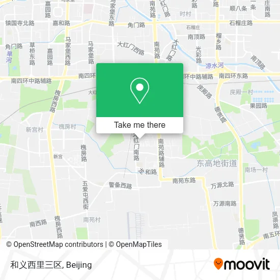 和义西里三区 map