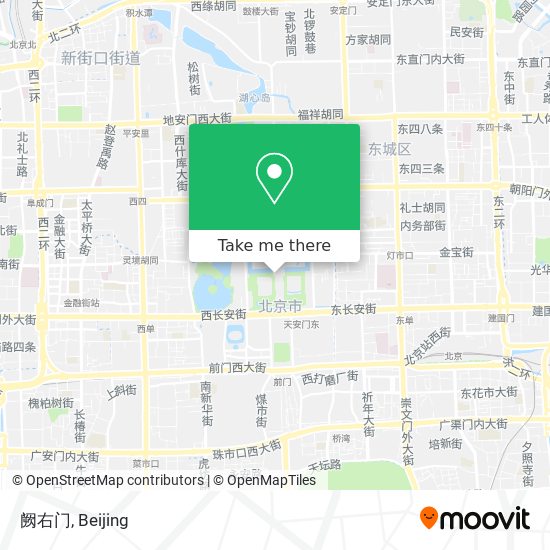 阙右门 map