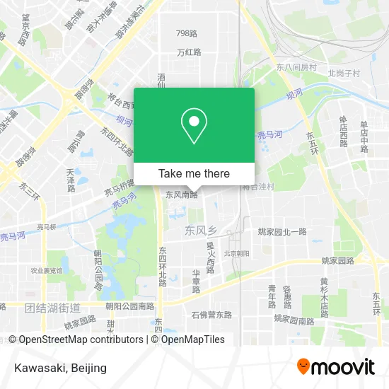 Kawasaki map
