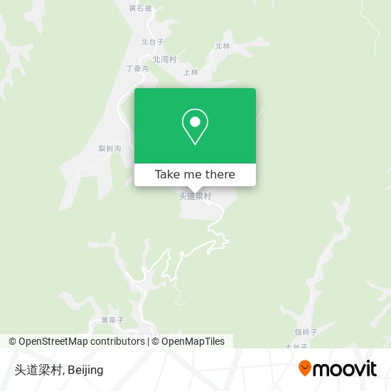 头道梁村 map