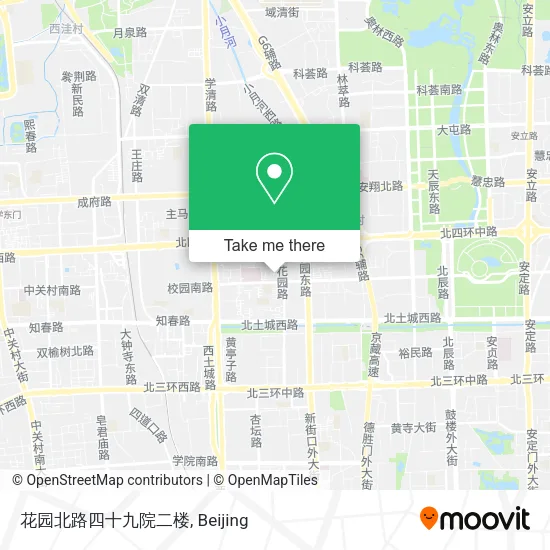 花园北路四十九院二楼 map