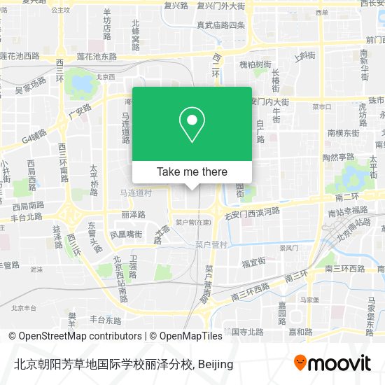 北京朝阳芳草地国际学校丽泽分校 map