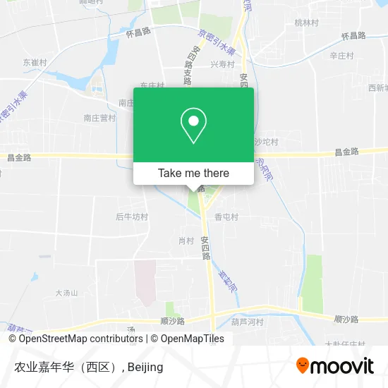 农业嘉年华（西区） map