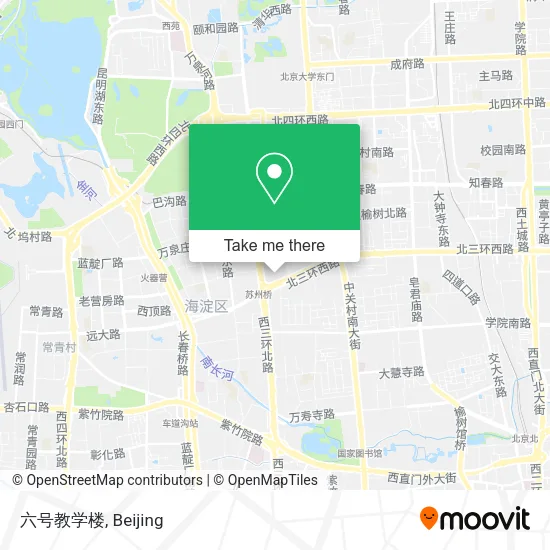 六号教学楼 map