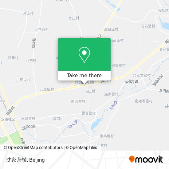 沈家营镇 map