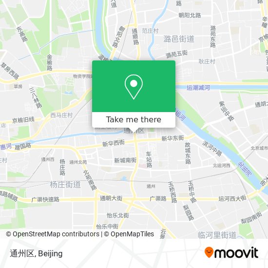 通州区 map