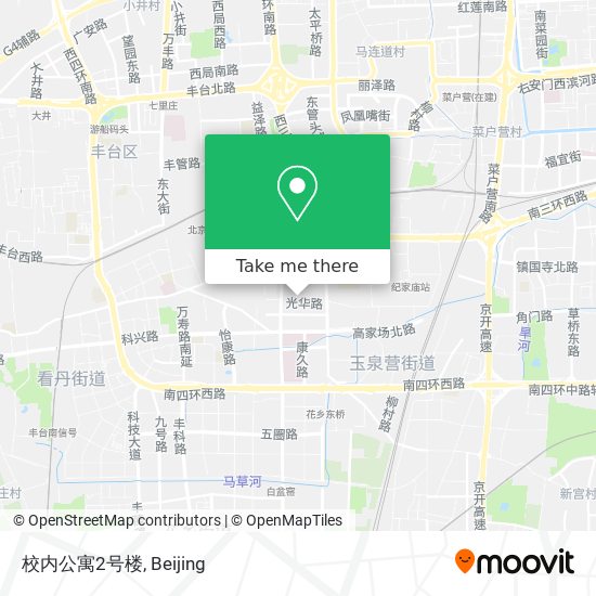 校内公寓2号楼 map