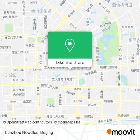 Lanzhou Noodles map