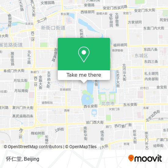 怀仁堂 map