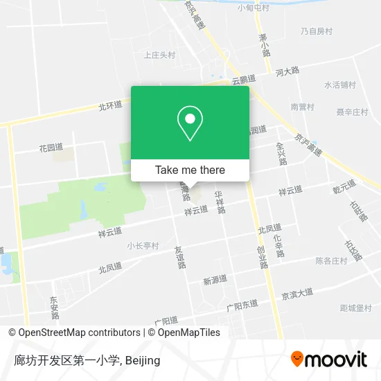 廊坊开发区第一小学 map