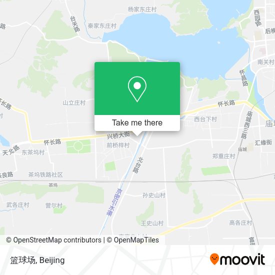 篮球场 map