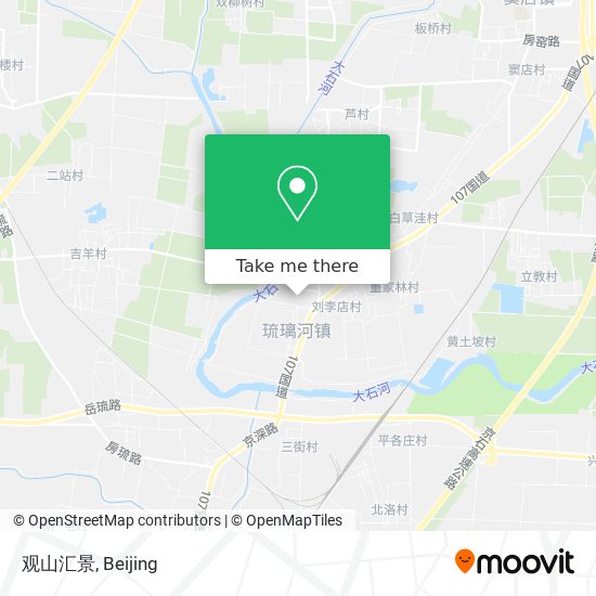 观山汇景 map