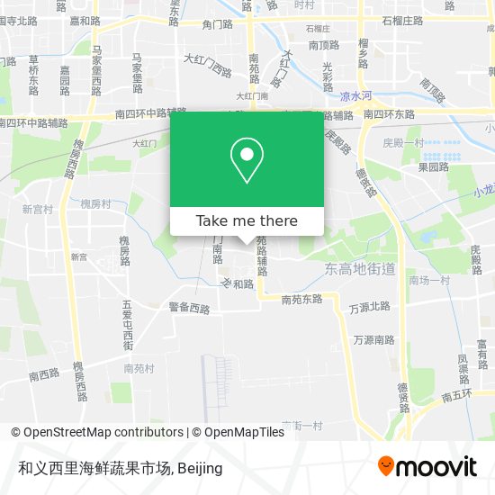 和义西里海鲜蔬果市场 map