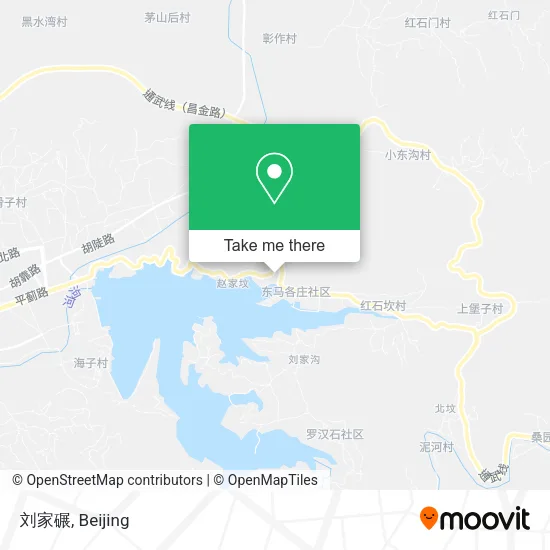 刘家碾 map