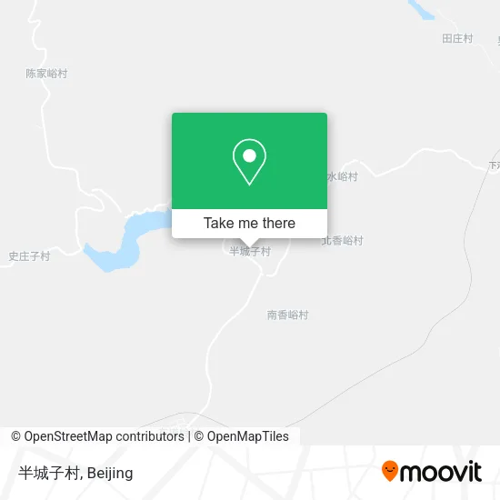 半城子村 map