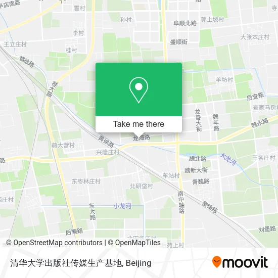 清华大学出版社传媒生产基地 map