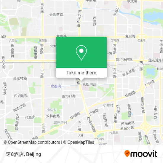 速8酒店 map