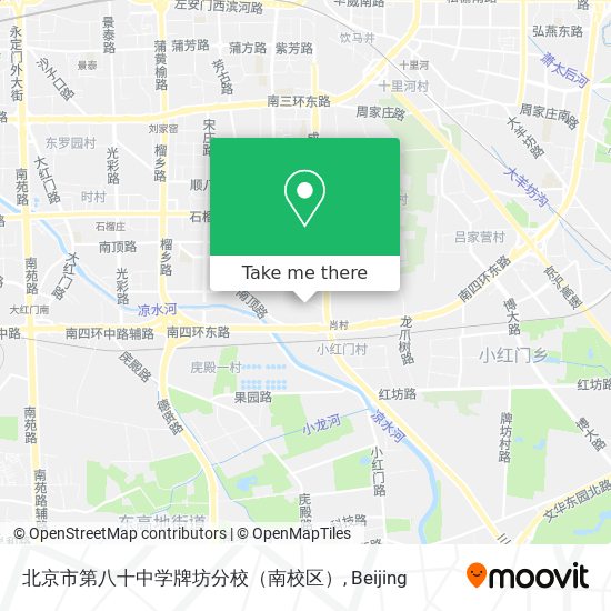 北京市第八十中学牌坊分校（南校区） map