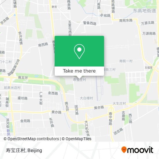 寿宝庄村 map