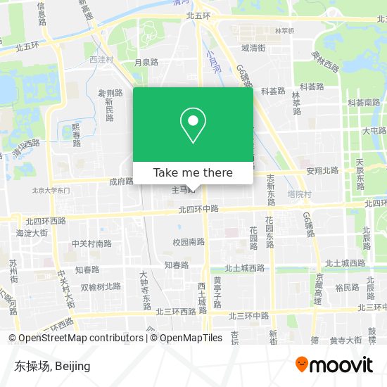东操场 map
