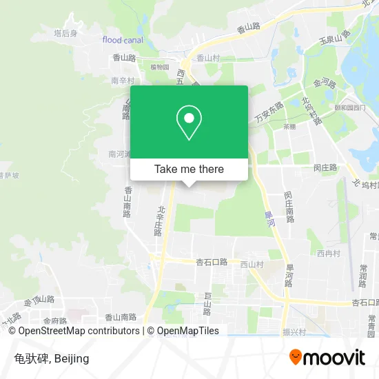 龟驮碑 map