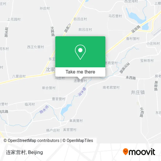 连家营村 map