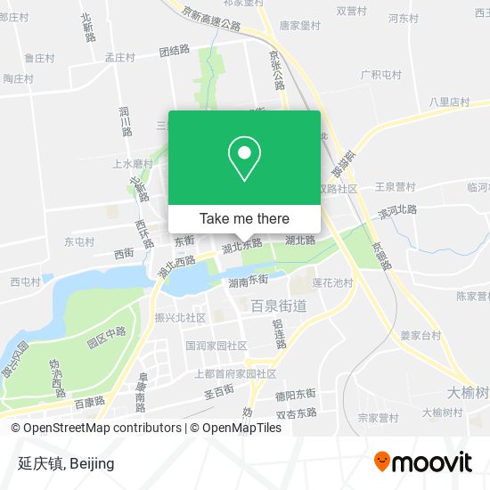 延庆镇 map