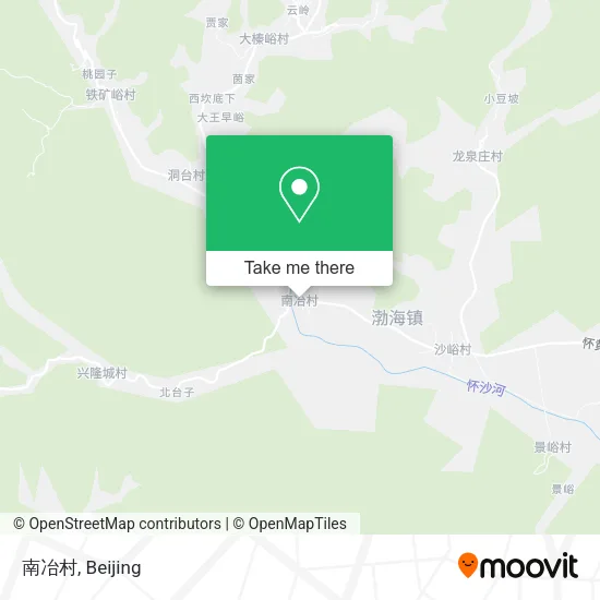南冶村 map