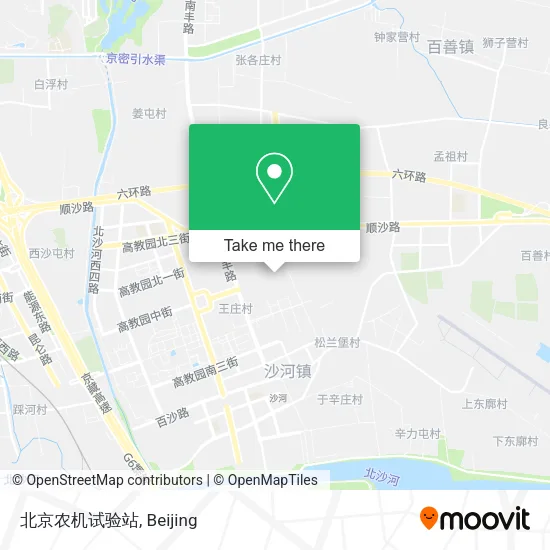 北京农机试验站 map