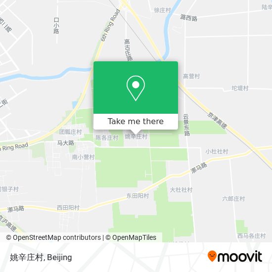 姚辛庄村 map
