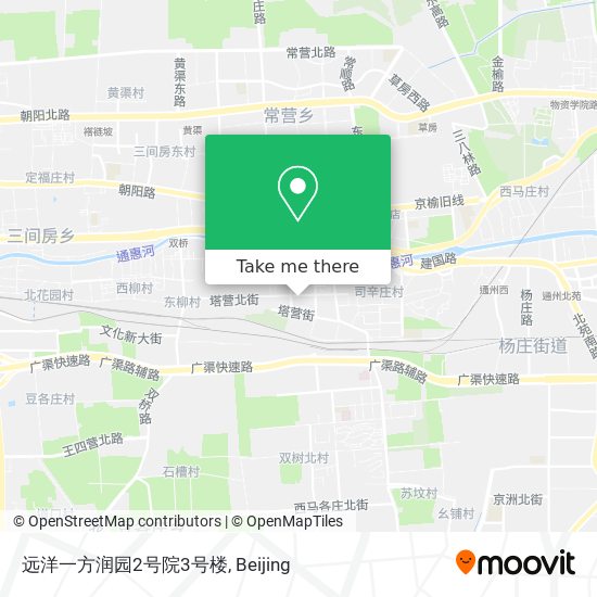 远洋一方润园2号院3号楼 map