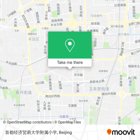 首都经济贸易大学附属小学 map