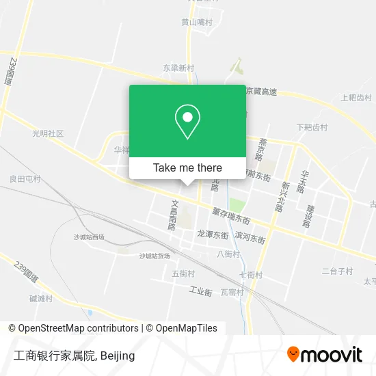 工商银行家属院 map