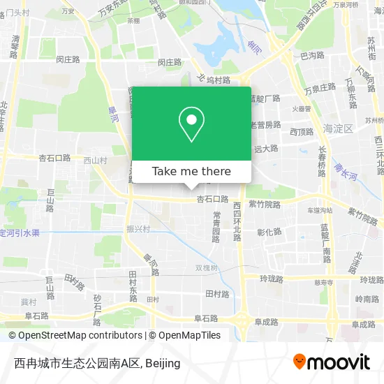 西冉城市生态公园南A区 map