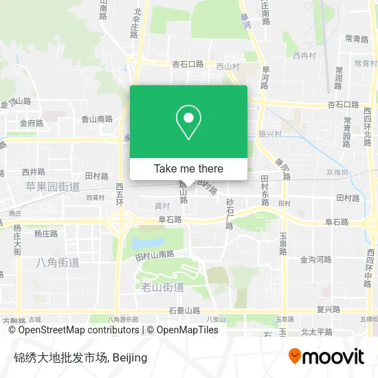 锦绣大地批发市场 map