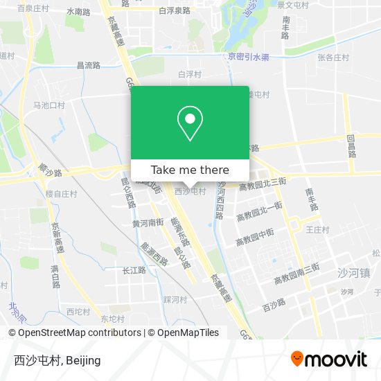 西沙屯村 map