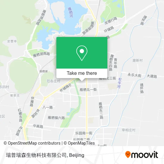 瑞普瑞森生物科技有限公司 map