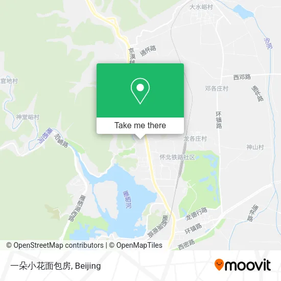 一朵小花面包房 map