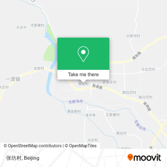 张坊村 map